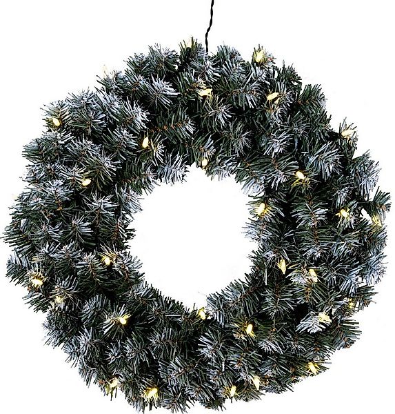 EGLO Dekoobjekt Edmonton, LED Weihnachtskranz, beleuchtet, für innen u. auß günstig online kaufen