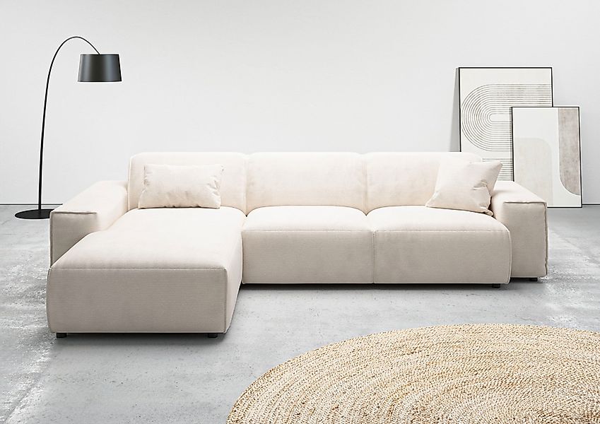 andas Ecksofa "Glimminge auch in Breitcord, Feincord, Bouclé + Easy care-Be günstig online kaufen