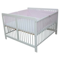 Micoland Kinderbett Zwillingsbett Zwillingskinderbett mit 2 günstig online kaufen