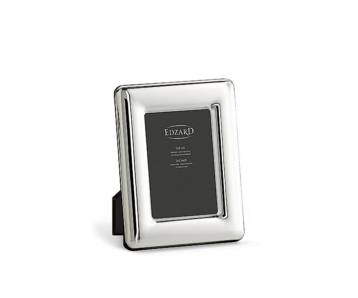 EDZARD Bilderrahmen Bari, versilbert und anlaufgeschützt, für 5x8 cm Bilder günstig online kaufen
