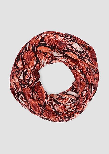 s.Oliver Loop Snood, Loop-Schal mit All-over-Print günstig online kaufen