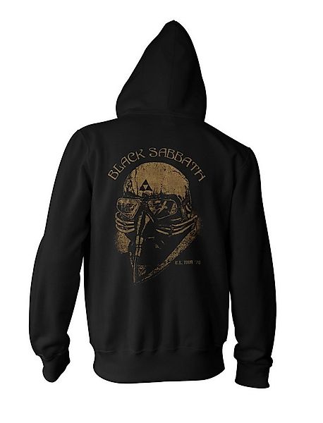 Black Sabbath Kapuzensweatshirt Tour 1978 Zip Hoodie Ozzy Osbourne günstig online kaufen