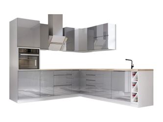 ROYAL24_MARKT Winkelküche K67-G250 L - Aspen günstig online kaufen