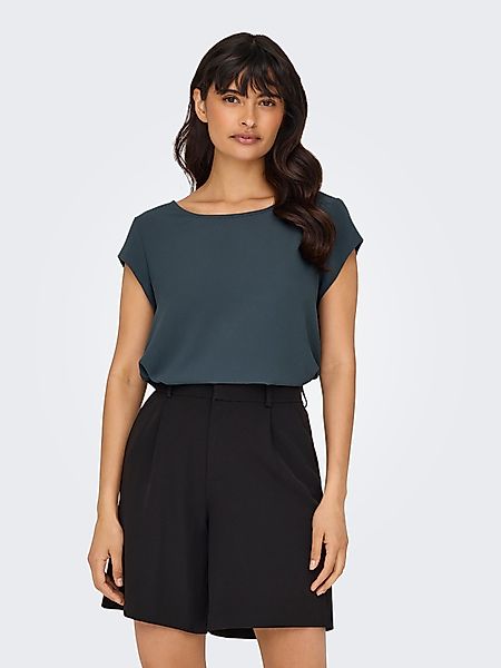 ONLY Kurzarmbluse ONLVIC S/S SOLID TOP günstig online kaufen