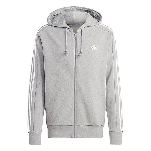 adidas Sportswear Kapuzensweatshirt M 3S FT FZ HD MGREYH/WHITE günstig online kaufen