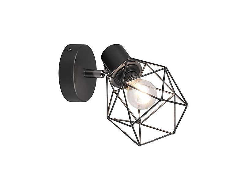 meineWunschleuchte Wandstrahler, ohne Leuchtmittel, Industrial Wand-Leuchte günstig online kaufen