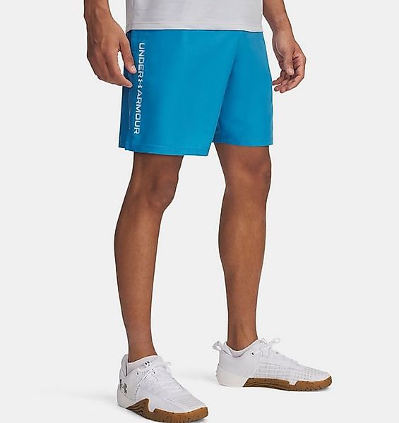 Under Armour® Laufshorts UA TECH WOVEN WORDMARK SHORT OBSIDIAN/GREEN ABYSS/ günstig online kaufen