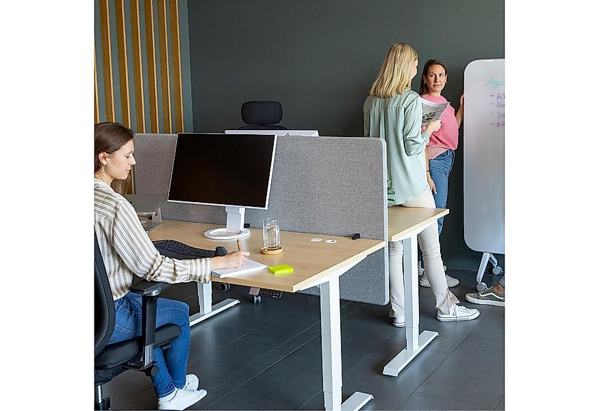 Ergotopia Raumteiler Akustik Trennwand Schreibtisch günstig online kaufen