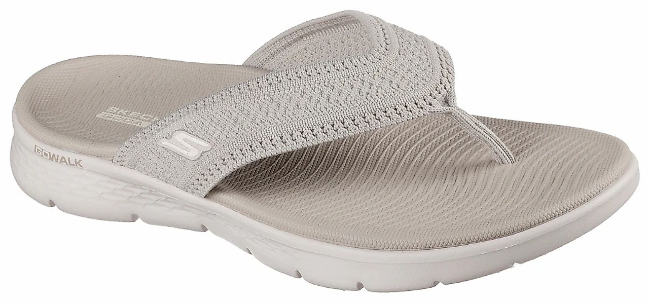 Skechers Zehentrenner "GO WALK FLEX SANDAL", Badeschuh, Strandschuh, Sommer günstig online kaufen
