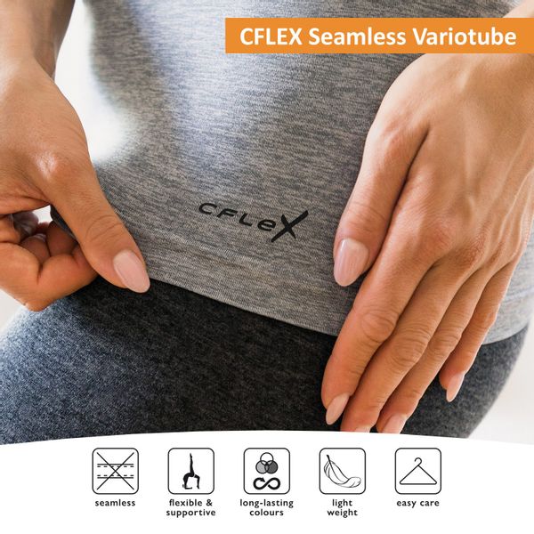 CFLEX Bandeautop Variotube Damen Seamless Nierenwärmer günstig online kaufen