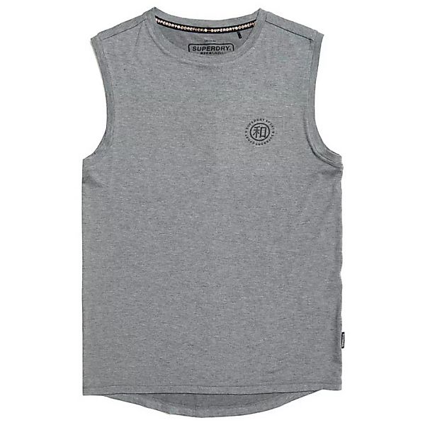 Superdry Active Flex Ärmelloses T-shirt 2XL Shadow Marl günstig online kaufen