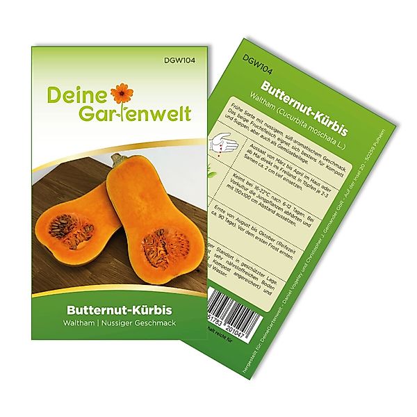 Deine Gartenwelt Butternutkürbis Waltham Samen günstig online kaufen