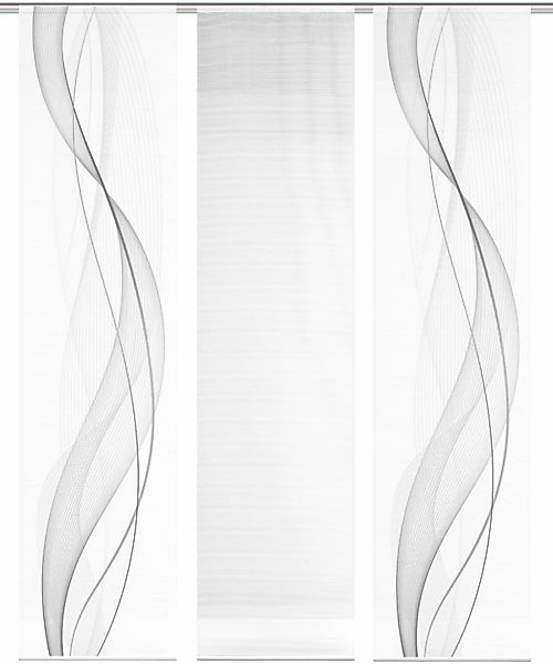 Vision S Schiebegardine "3ER SET HEIGHTS" Paneelwagen 3 Stk. tlg. HxB: 260x günstig online kaufen