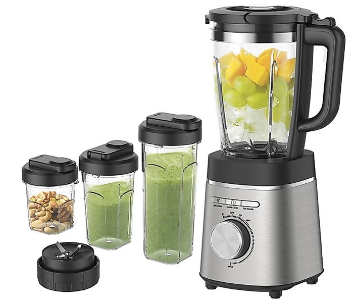 Hanseatic Standmixer »HBL14001175SD mit 1,75L Fassungsvermögen«, 1400 W, 3 günstig online kaufen