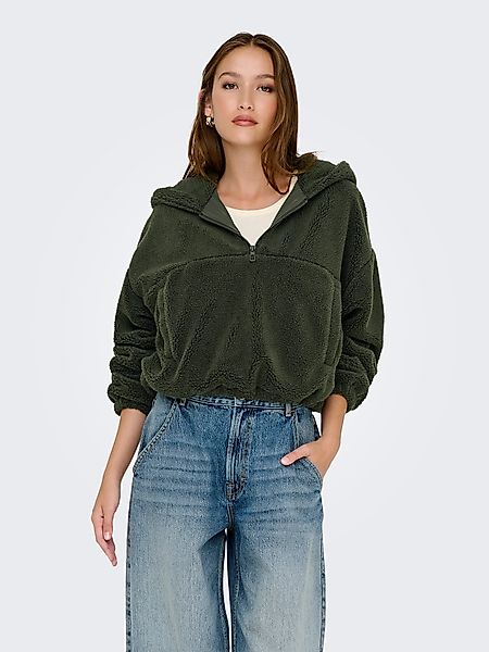 ONLY Fleecejacke ONLSIENA TEDDY ANORAK LIFE günstig online kaufen