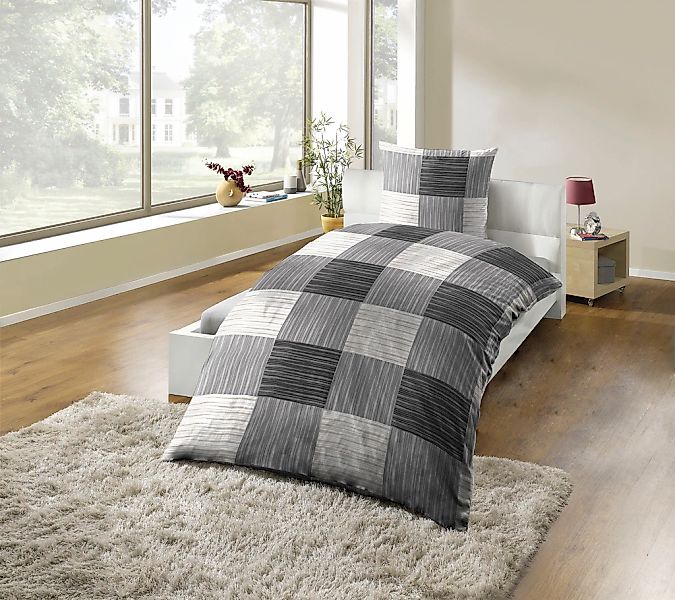 KiNZLER Bettwäsche "Mikrofaser Fleece" 2 Stk. tlg. besonders weich, verschi günstig online kaufen