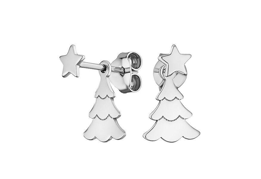 Secretforyou Ohrstecker-Set Ohrstecker Ohrringe 925 Silber Tannenbaum Echts günstig online kaufen