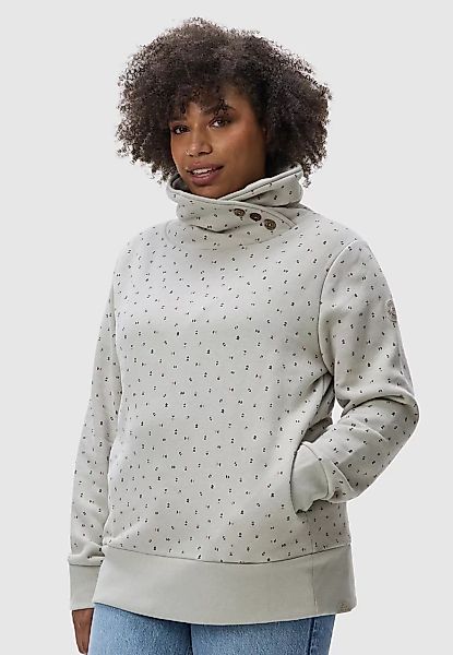 Ragwear Schalkragenpullover "Angell Plus", Nachhaltiger Damen Sweater mit K günstig online kaufen