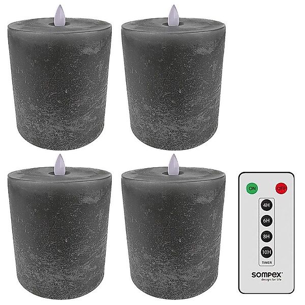 SOMPEX LED-Kerze 4er Set Flame LED günstig online kaufen