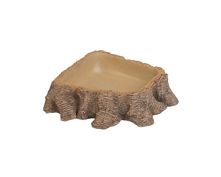 HOBBY Terrariendeko Trinkschale Stump 1, 14x14x3 cm günstig online kaufen