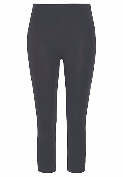 LASCANA Caprileggings, mit breitem weichem Bündchen, Loungewear günstig online kaufen