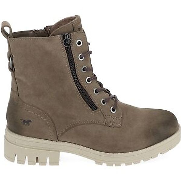 Mustang Shoes Schnürstiefelette "Mustang Shoes Stiefelette Lederimitat" günstig online kaufen