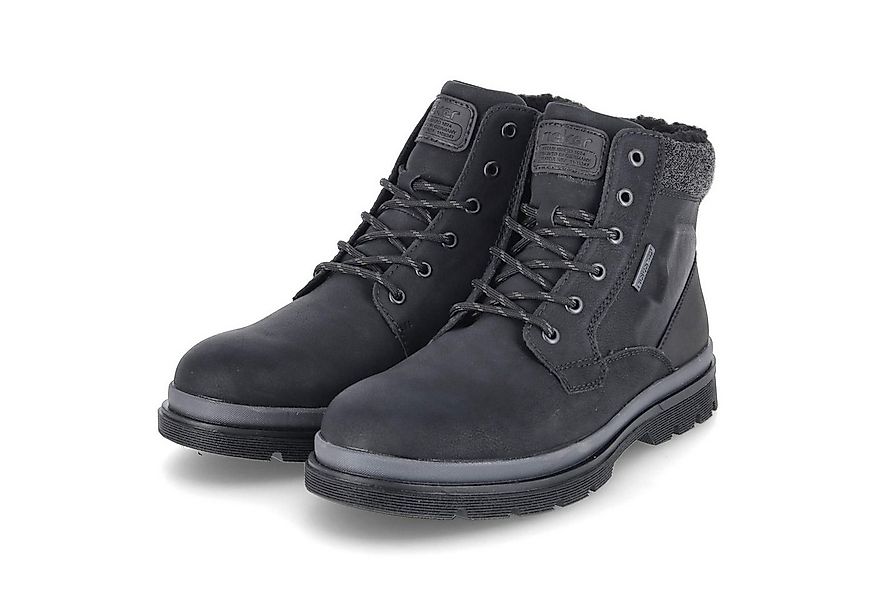 Rieker Rieker F7010-00 Herren Kunstleder schwarz Schnürstiefel günstig online kaufen