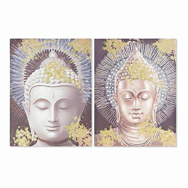 Bild Dkd Home Decor Buddha Orientalisch (60 X 3 X 80 Cm) (2 Stück) günstig online kaufen