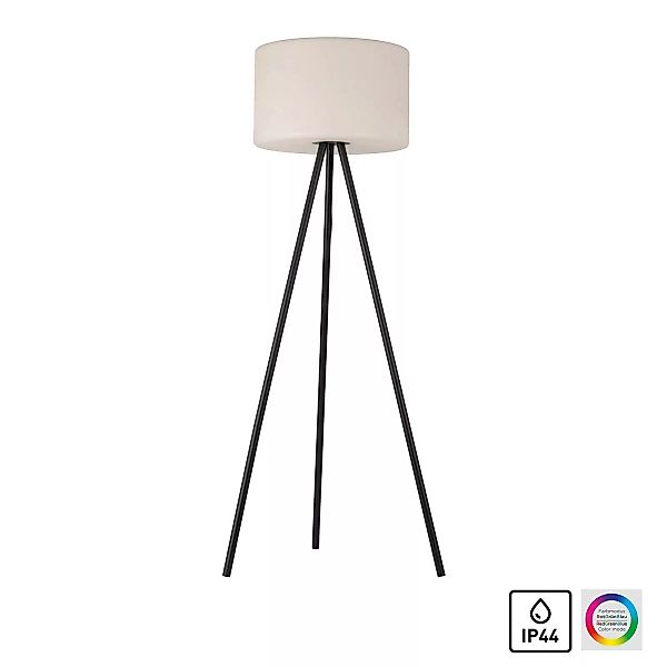 LED-Dreibein-Stehlampe Holly, akkubetrieben, RGBW günstig online kaufen