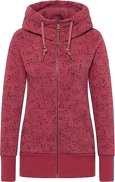 Ragwear Kapuzensweatjacke Damen Neska Flowery Zip günstig online kaufen