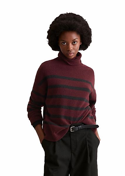 Marc OPolo DENIM Strickpullover "aus Soft Wool Stretch" günstig online kaufen