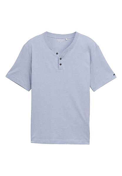 TOM TAILOR Henleyshirt T-Shirt Kurzarmshirt (1-tlg) günstig online kaufen