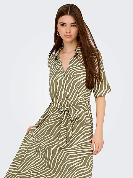 JDY Hemdblusenkleid "JDYSTARSEZEN LIFE 2/4 MIDIDRESS WVN NOOS" günstig online kaufen