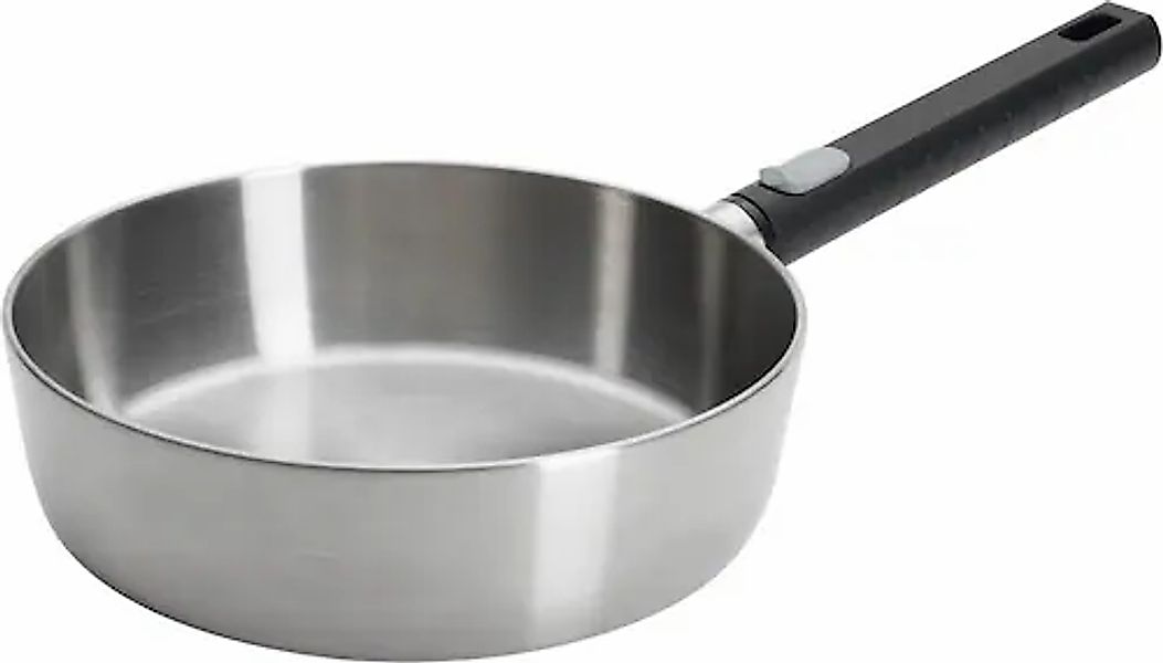 WOLL Schmorpfanne »Logic Steel«, Edelstahl 18/10, (1 tlg.), 5-Schicht-Aufba günstig online kaufen