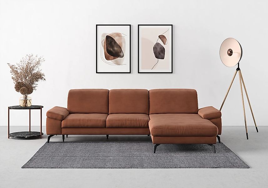 sit&more Ecksofa "Cabana L-Form" Recamiere, wahlweise mit Sitztiefen-, Arml günstig online kaufen