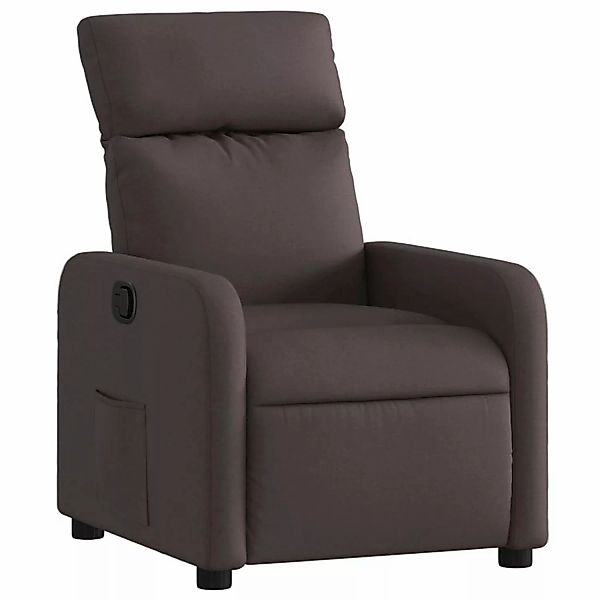 vidaXL Sessel Relaxsessel Dunkelbraun Stoff (1-St) günstig online kaufen