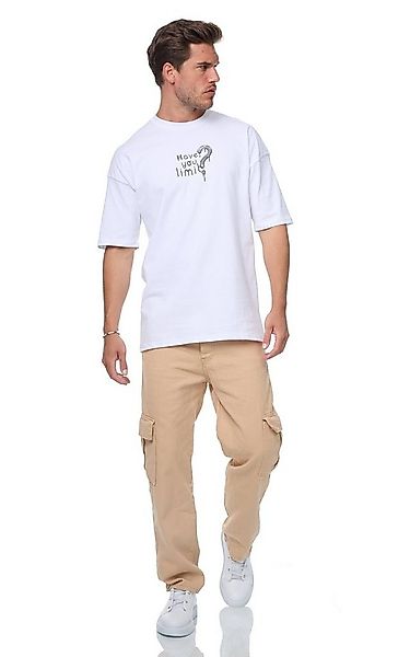 Denim Distriqt Cargohose Baggy- Fit Cargo Jeans Freizeithose günstig online kaufen