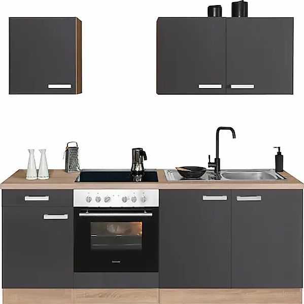 OPTIFIT Küchenzeile »Leer Breite 210 cm« mit Hanseatic-Geräten, wahlweise m günstig online kaufen