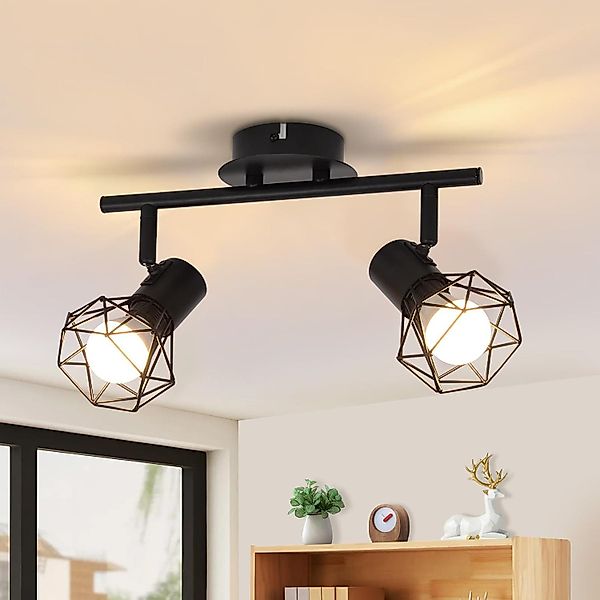 Nettlife Deckenstrahler 1/2/3 Flammig Retro Weiß günstig online kaufen