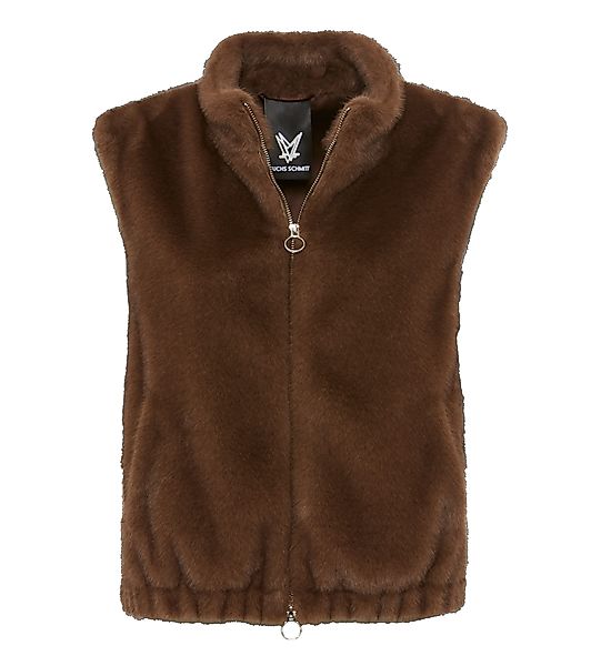 Fuchs Schmitt Plüschjacke Fuchs Schmitt Kunstfell-Weste günstig online kaufen