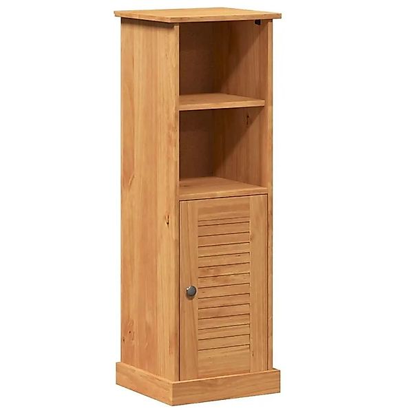 vidaXL Badezimmerschrank VIGO Braun und Honigbraun 37 x 34 x 110 cm 4019111 günstig online kaufen