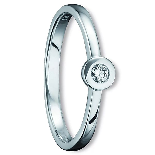 ONE ELEMENT Diamantring "0.05 ct Diamant Brillant Ring aus 585 Weißgold", D günstig online kaufen