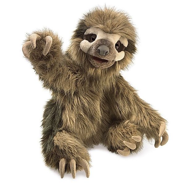 Folkmanis Handpuppen Handpuppe Folkmanis Handpuppe Dreifinger-Faultier 3131 günstig online kaufen