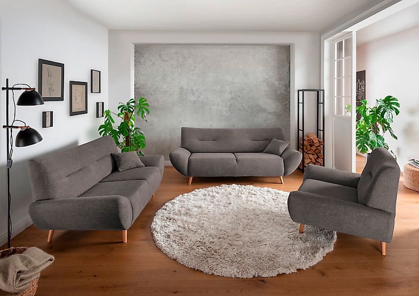 Home affaire Polstergarnitur "Drago elegant und zeitlos, komfortabel, moder günstig online kaufen