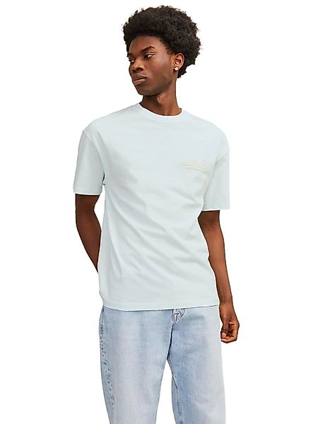 Jack & Jones Herren Rundhals T-Shirt JORNOTO GRAPHIC BACK - Relaxed Fit günstig online kaufen