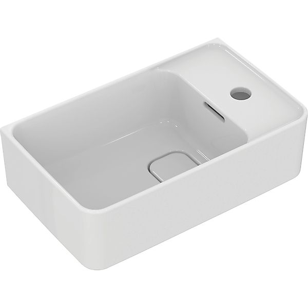 Ideal Standard Handwaschbecken Strada II 45x27 cm Version rechts Weiß günstig online kaufen