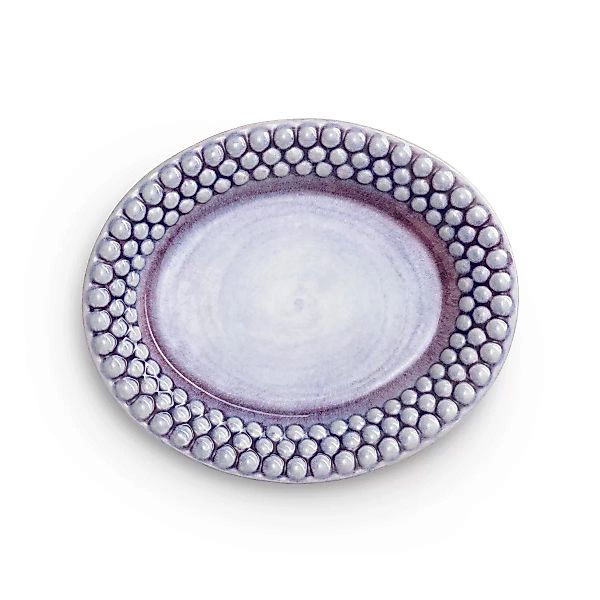 Bubbles ovaler Teller 20cm Violett günstig online kaufen