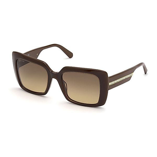 Swarovski Sk0304 Sonnenbrille 54 Shiny Dark Brown günstig online kaufen