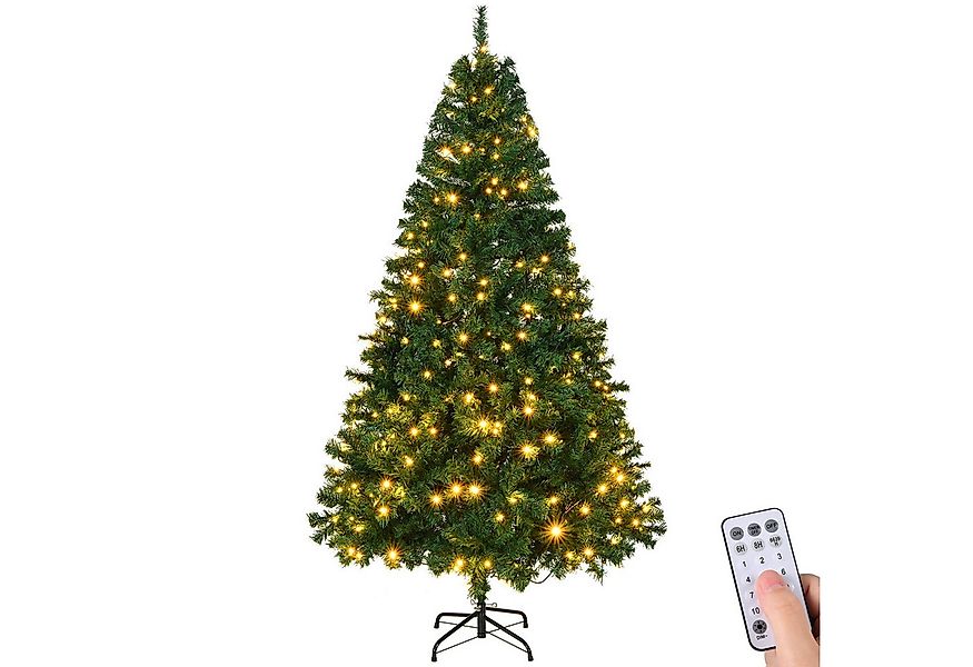 LALAHO Künstlicher Weihnachtsbaum Künstlicher Tannenbaum mit Beleuchtung, 1 günstig online kaufen