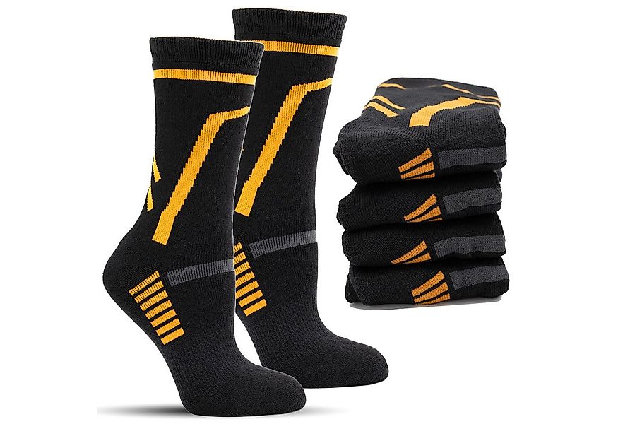 Frostfighter Arbeitssocken Herren schwarze Thermosocken (6-Paar) gefüttert, günstig online kaufen